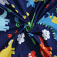 Home Sizzler Blue & Red Cartoon Characters 210 TC Bedsheet with Pillow Cover - Swadesiicart