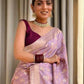 Kalini Woven Design Zari Banarasi Saree | Swadesiicart