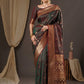 Anouk Woven Design Zari Banarasi Saree | Swadesiicart