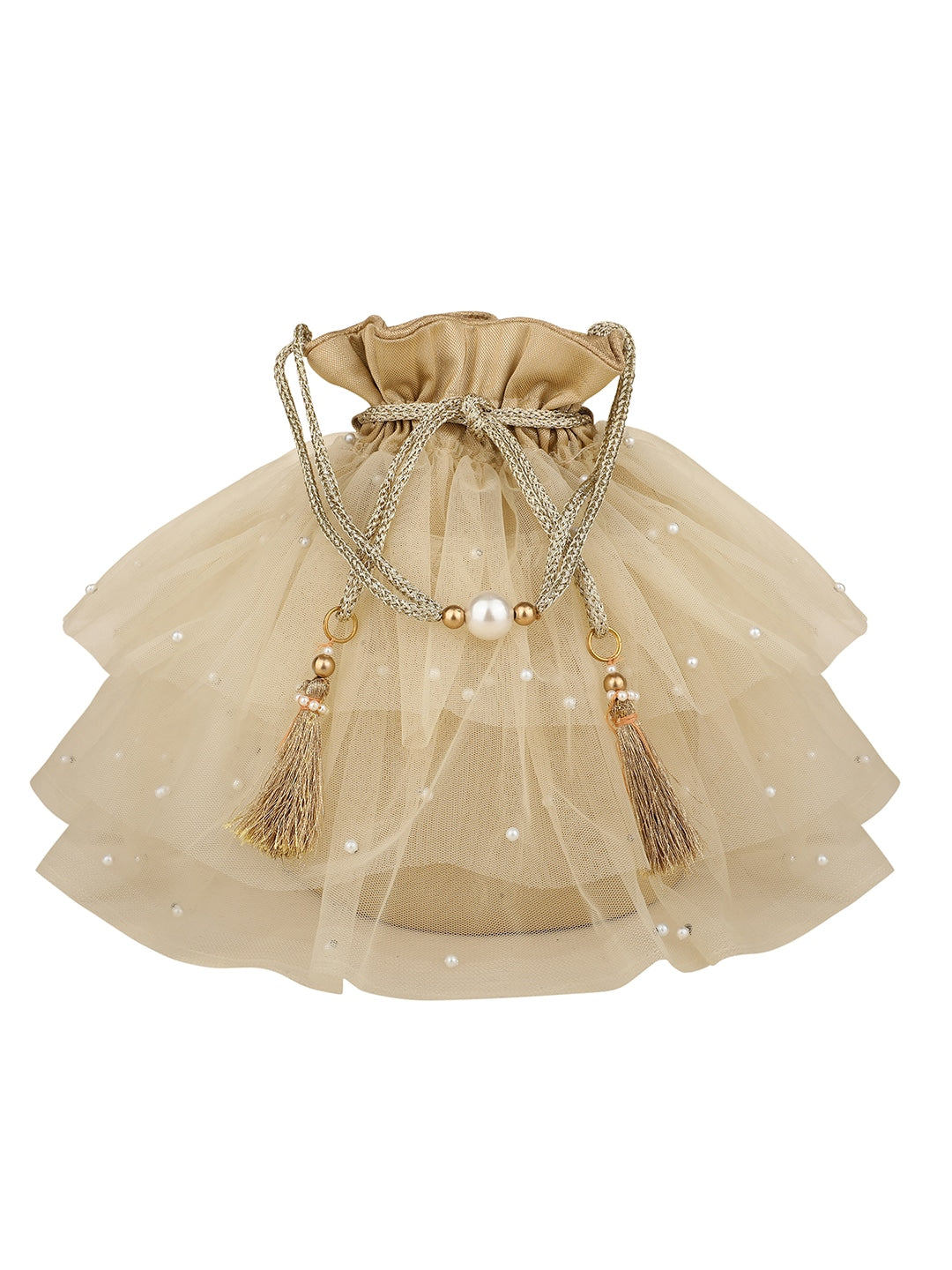 Masq Embellished Potli Clutch - Swadesiicart