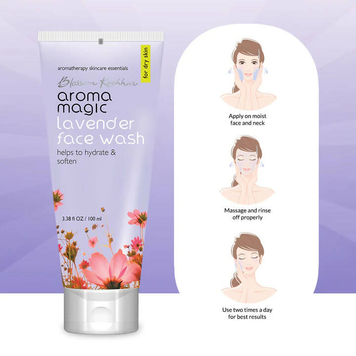 Blossom Kochhar Aroma Magic Lavender Face Wash - Swadesiicart