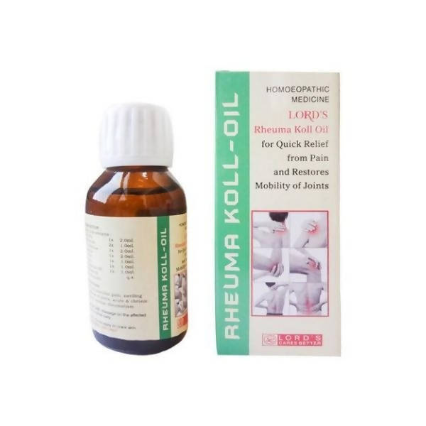 Lord's Homeopathy Rheuma Koll Pain Relief Oil | Swadesiicart