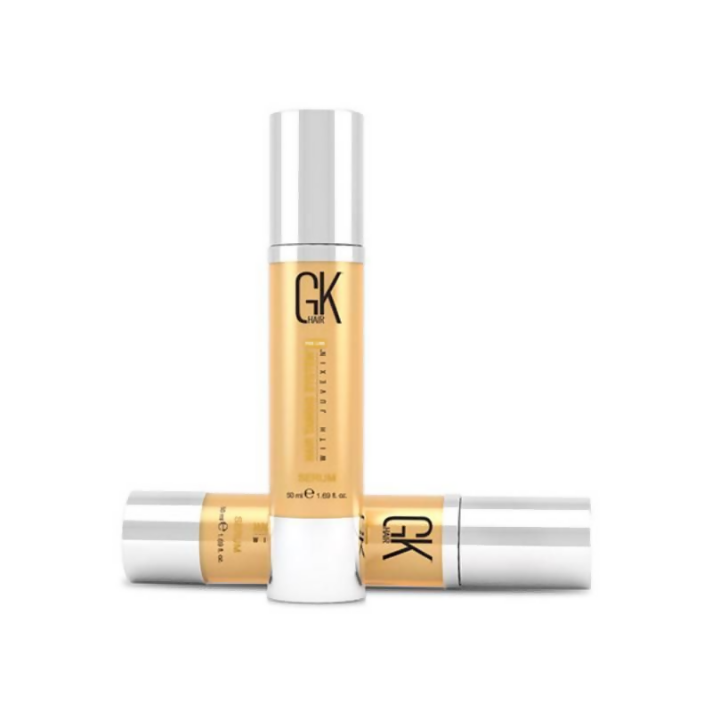 GK Hair Taming Serum With Argan Oil & Juvexin Keratin | Swadesiicart