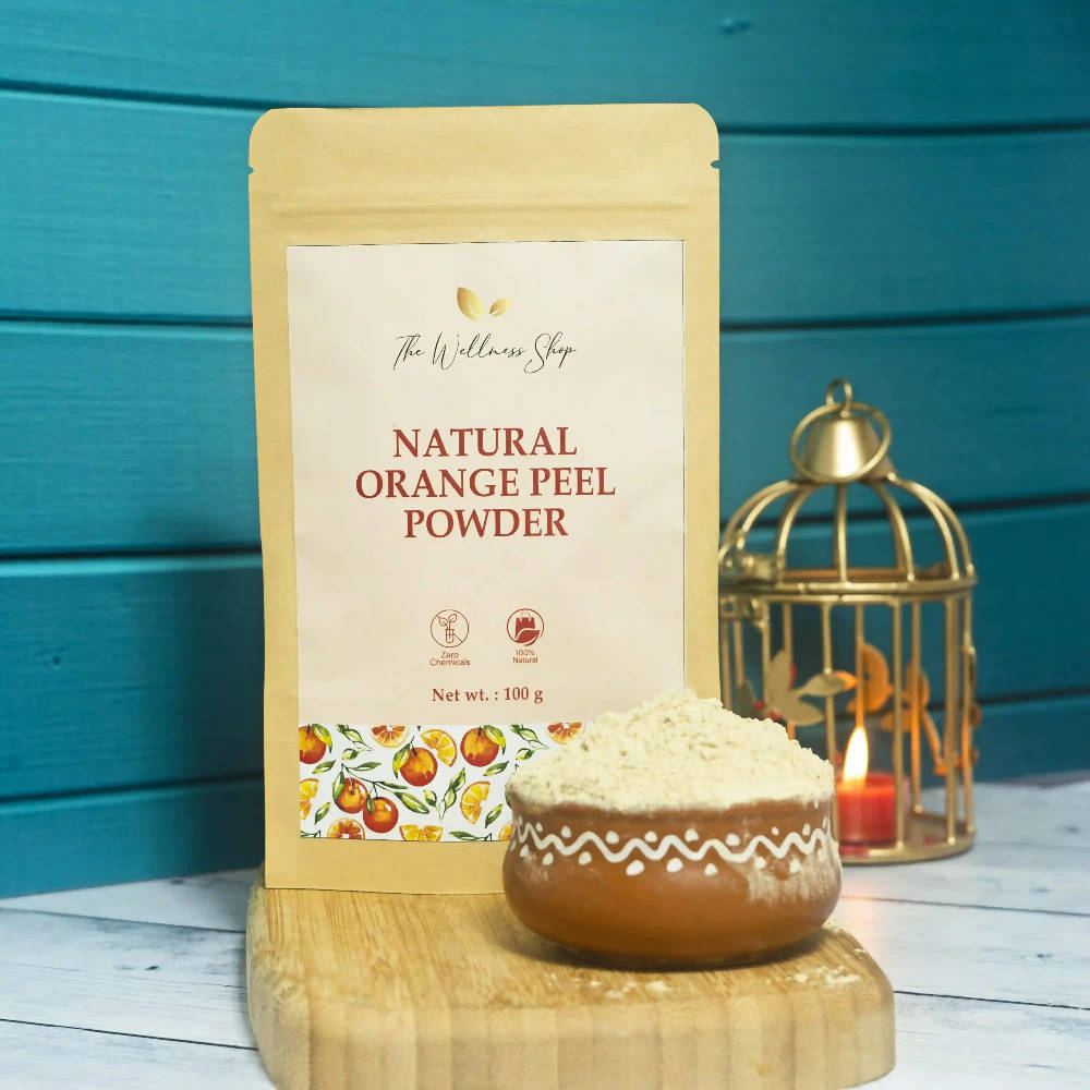 The Wellness Shop Natural Orange Peel Powder | Swadesiicart