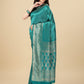 Kalini Ethnic Motif Woven Design Zari Art Silk Banarasi Saree | Swadesiicart