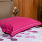 URBAN SPACE Divine Purple Floral 144 TC Pure Cotton Queen Bedsheet With 2 Pillow Covers - Swadesiicart