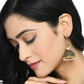 Mominos Fashion Johar Kamal Women's Latest Designer Golden Color Jhumkas - Swadesiicart