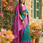 Shree Shyam Fashion Sky Blue Pochampally Silk Saree