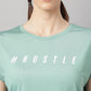 MKH Typography Printed Relaxed Fit Dri-FIT T-shirt - Swadesiicart
