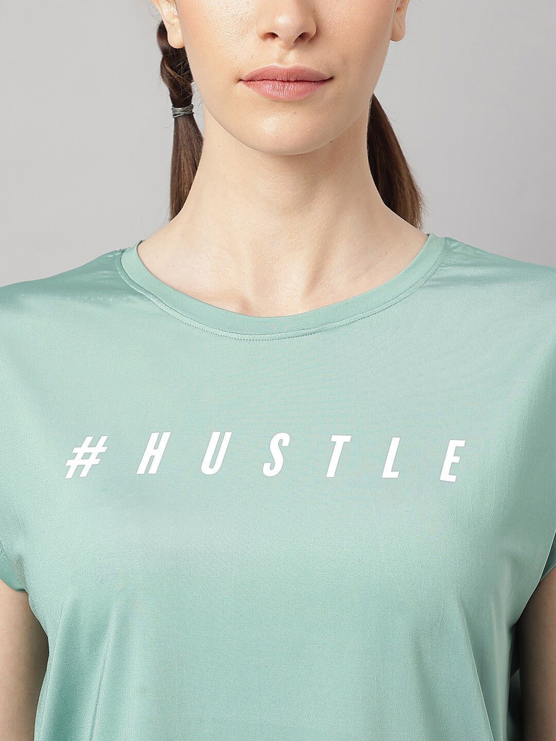 MKH Typography Printed Relaxed Fit Dri-FIT T-shirt - Swadesiicart