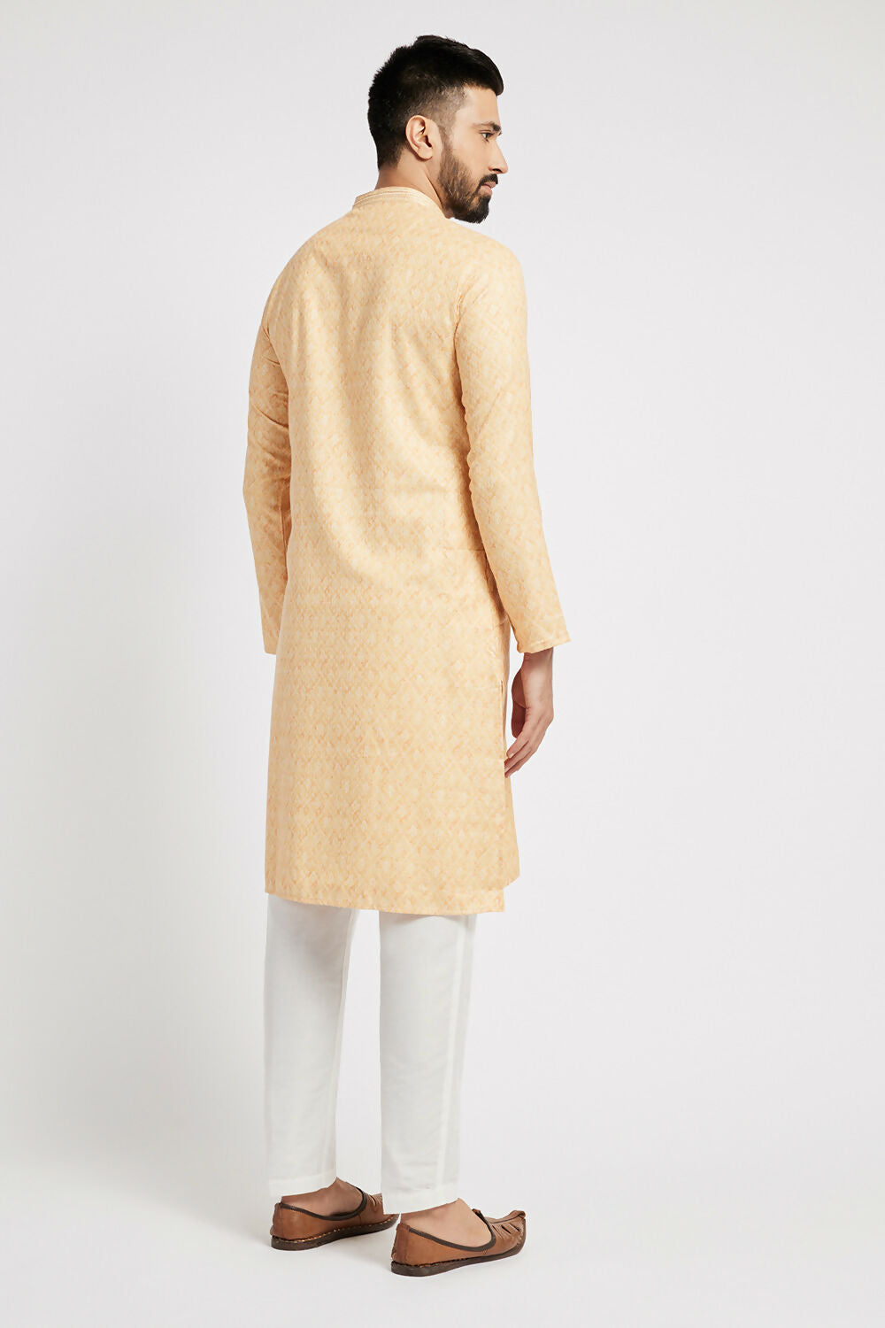 Ethnic India Yellow Men's Kurta | Swadesiicart