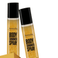 Ammoha Cosmetics Golden Body Shimmer Spray with aloe vera extract