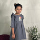 ArthLife Grey Cactus Embroidered Dress