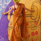 Tikhi Imli Leheriya Zari Jute Silk Ready to Wear Saree | Swadesiicart