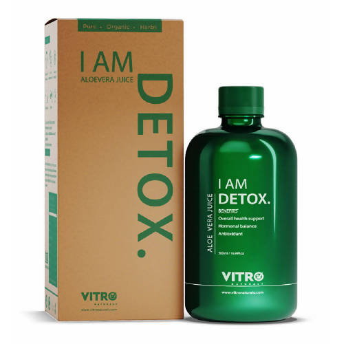 Vitro Naturals Aloe Vera Juice I Am Detox | Swadesiicart