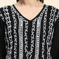 HOUSE OF KARI Ethnic Motifs Embroidered Chikankari Straight Kurta | Swadesiicart