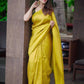 Kalini Woven Design Silk Cotton Zari Banarasi Saree | Swadesiicart