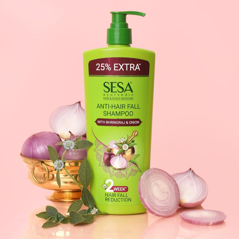 Sesa Ayurvedic Anti-Hair Fall Onion Shampoo - Swadesiicart