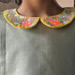 ArthLife Green & Yellow Pepa Collared Dress