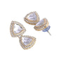 VOJ Women Silver Color stainless steel Jewellery Set - Swadesiicart