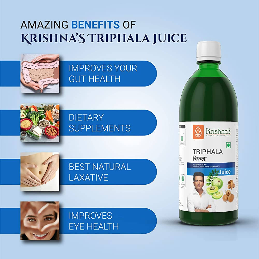 Krishna's Herbal & Ayurveda Triphala Juice | Swadesiicart