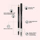 Miss Claire Waterproof Eyebrow Pencil With Mascara Brush - 01 Black | Swadesiicart