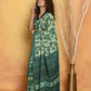 Very Much Indian Designer Modal Silk Saree With With Beautiful Floral Print - Sea Green | Swadesiicart