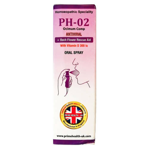 Prime Health Homeopathic PH-02 Antiviral Oral Spray | Swadesiicart