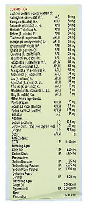 Jupiter Carminozyme Syrup | Swadesiicart