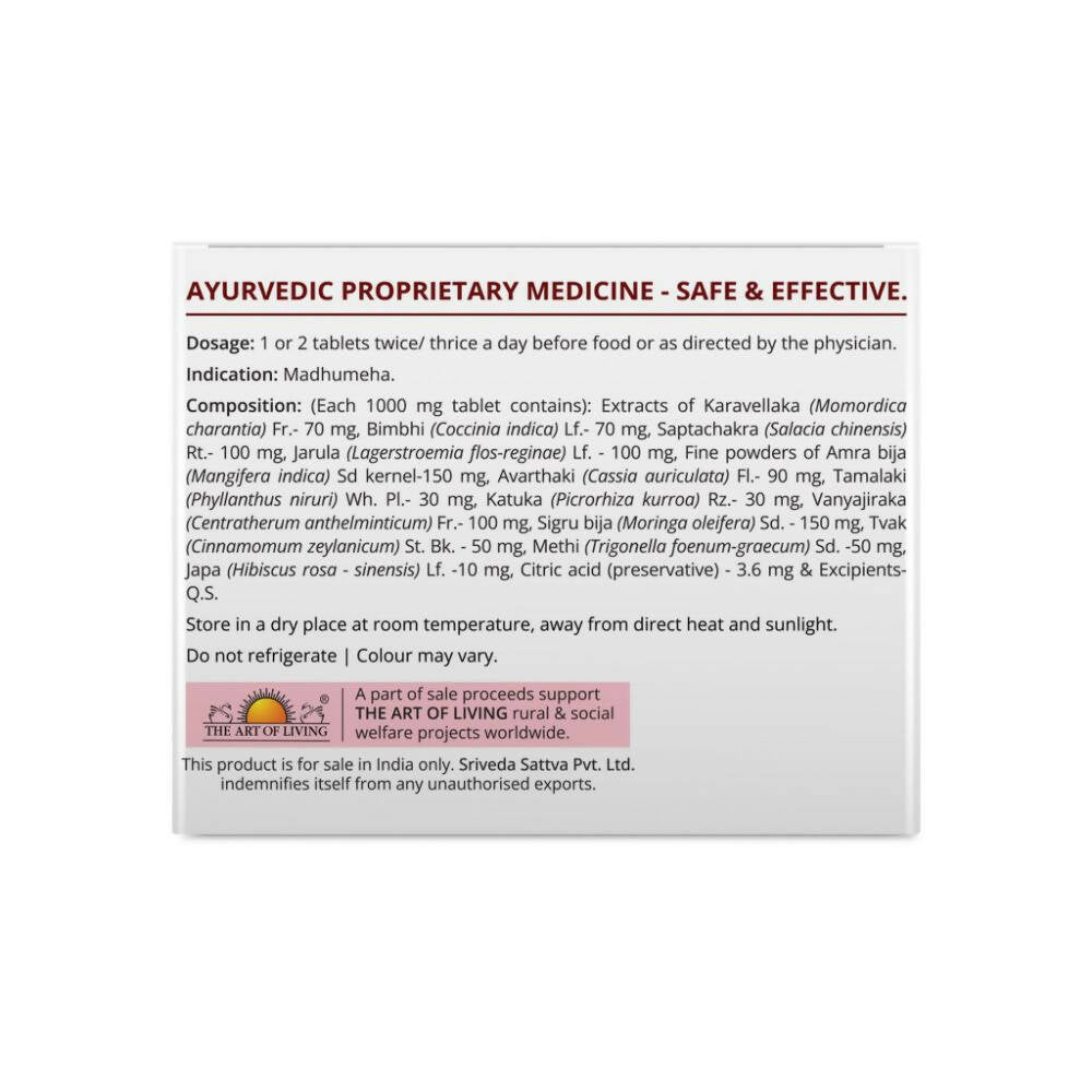 Sri Sri Tattva Diafyn Tablets - Swadesiicart