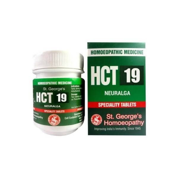 St. George's Homeopathy HCT 19 Tablets | Swadesiicart