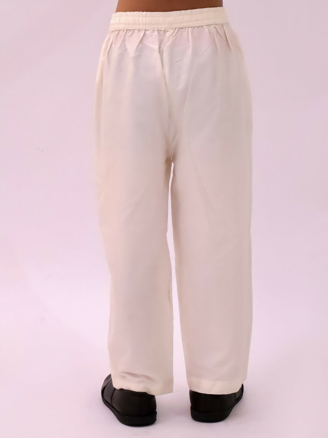 Lil Drama Mishti Off White Kurta and Pyjama For Boys | Swadesiicart