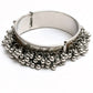 Mominos Fashion Kamal Johar Oxidised Silver-Plated Ghungroo Handcraft Alloy Bracelet