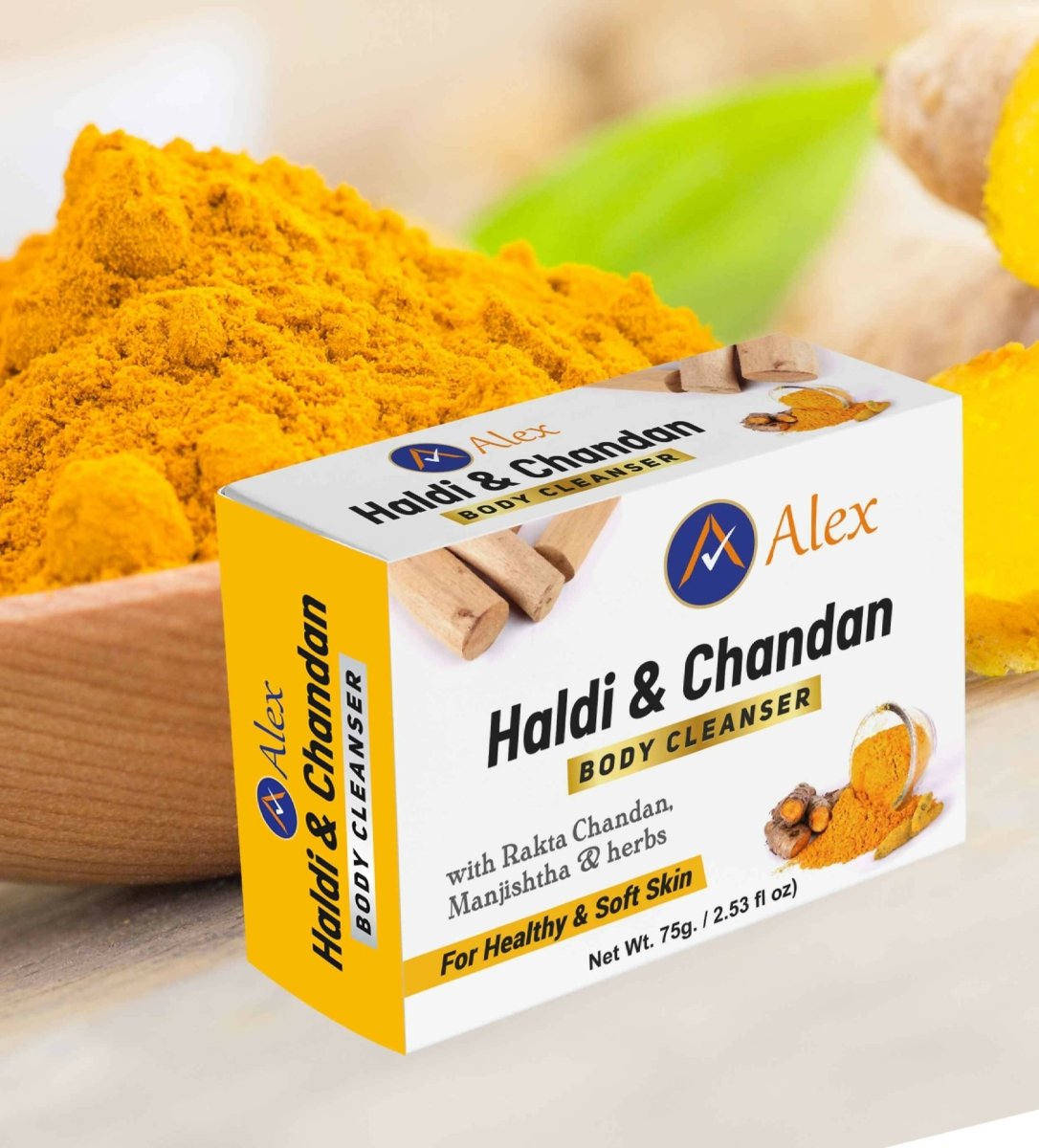 Alex Haldi Chandan Body Cleanser - Swadesiicart