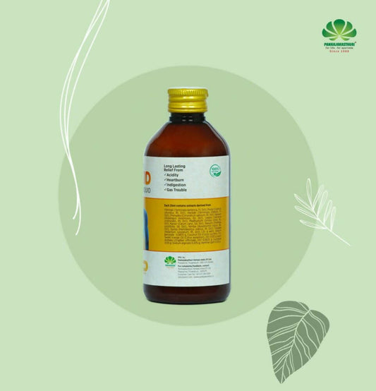 Pankajakasthuri Anticid Liquid Ginger - Swadesiicart