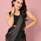 Attractive These Party Wear Ready To Wear Saree - Grey | Swadesiicart