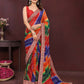 Ai Fashion Multi Georgette Digital Print Party Wear Saree