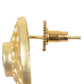 Joban Fashion Women Matte Gold Brass Jhumka | Swadesiicart
