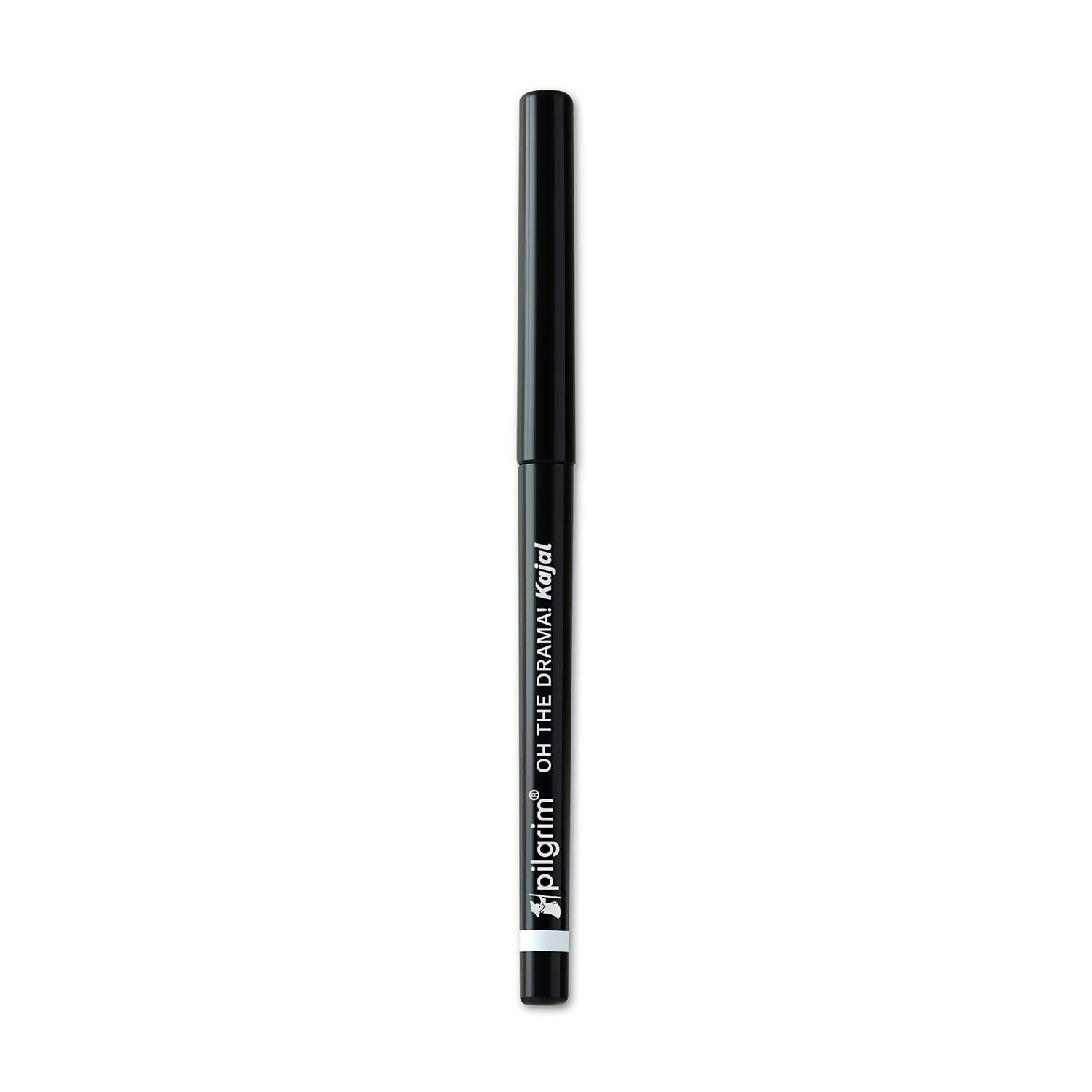 Pilgrim Black Mischief Kajal Smudge & Waterproof Single Stroke Matte Finish - Swadesiicart
