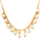 Golden Pearl Neckpiece (Gold) - Ruby Raang | Swadesiicart