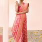 Joban Fashion Pink Peach Soft Pure Handloom Banarasi Silk Saree | Swadesiicart