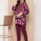 Ahalyaa Women's Traditional wear Tunic - Purple | Swadesiicart