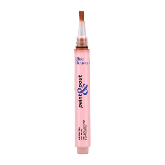 Blue Heaven Paint & Pout Airwhipped Lip Cream - Toasted Toffe 08