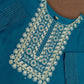 Partywear Designer Firozy Rayon Slub Stitched Suit With Dupatta - Tanisha | Swadesiicart