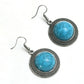 Mominos Fashion Johar Kamal Oxidised Silver-Plated Stone Work Long Necklace Handicraft Sky Blue | Swadesiicart