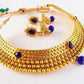 Blue Kemp Antique Necklace Set