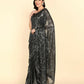 Dishitha Creation Indian Women's Designer Georgette Sequence Saree - Black | Swadesiicart