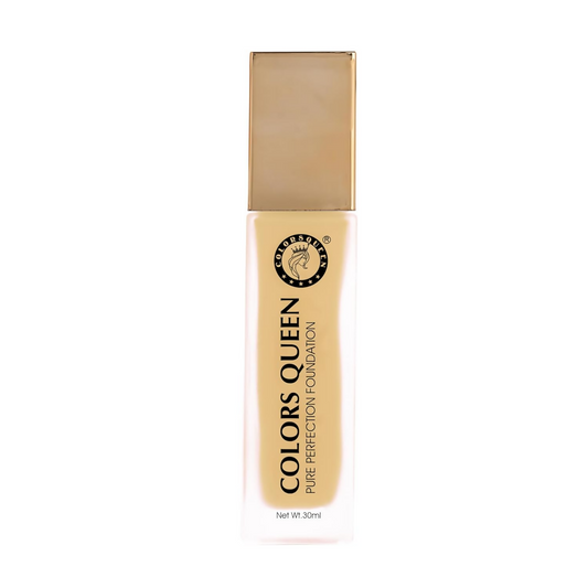 Colors Queen Pure Perfection Foundation – 03 Natural Beige | Swadesiicart