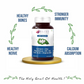 Bliss Welness Calcium Magnesium Zinc Vitamin D3 K2 B12 Folic Acid Tablets - Swadesiicart