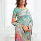 Shree Shyam Fashion Linen Cotton Rama Green Saree